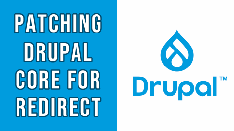 Patching Drupal core for redirect
